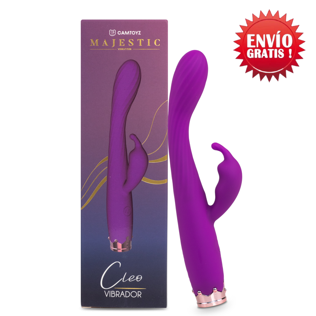 Vibrador Doble Estimulación Majestic Cleo